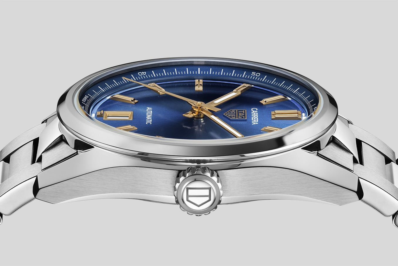  Shop Authentic Tag Heuer Carrera Date Blue Dial Silver Steel Strap Watch for Women - WBN2311.BA0001 - Luxxuri