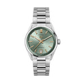  Shop Authentic Tag Heuer Carrera Date Automatic 18K Green Dial Silver Steel Strap Watch for Women - WBN2312.BA0001 - Luxxuri