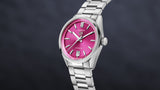  Shop Authentic Tag Heuer Carrera Date Automatic 18K Pink Dial Silver Steel Strap Watch for Women - WBN2313.BA0001 - Luxxuri