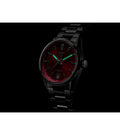 Tag Heuer Carrera Date Automatic 18K Pink Dial Silver Steel Strap Watch for Women - WBN2313.BA0001