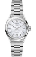  Shop Authentic Tag Heuer Carrera Mother of Pearl Dial Silver Steel Strap Watch for Women - WBN2410.BA0621 - Luxxuri