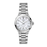  Shop Authentic Tag Heuer Carrera Mother of Pearl Dial Silver Steel Strap Watch for Women - WBN2410.BA0621 - Luxxuri