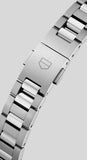  Shop Authentic Tag Heuer Carrera Diamonds Mother of Pearl Dial Silver Steel Strap Watch for Women - WBN2412.BA0621 - Luxxuri