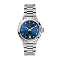  Shop Authentic Tag Heuer Carrera Diamonds Blue Dial Silver Steel Strap Watch for Women - WBN2413.BA0621 - Luxxuri