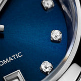  Shop Authentic Tag Heuer Carrera Diamonds Blue Dial Silver Steel Strap Watch for Women - WBN2413.BA0621 - Luxxuri