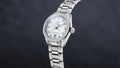  Shop Authentic Tag Heuer Carrera Date Diamonds Mother of Pearl Dial Silver Steel Strap Watch for Women - WBN2414.BA0621 - Luxxuri