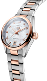  Shop Authentic Tag Heuer Carrera Date Automatic Mother of Pearl Dial Two Tone Steel Strap Watch for Women - WBN2450.BD0569 - Luxxuri