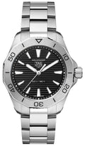 Shop Authentic Tag Heuer Aquaracer Professional 200 Quartz Black Dial Silver Steel Strap Watch for Men - WBP1110.BA0627 - Luxxuri