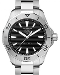  Shop Authentic Tag Heuer Aquaracer Professional 200 Quartz Black Dial Silver Steel Strap Watch for Men - WBP1110.BA0627 - Luxxuri