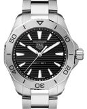  Shop Authentic Tag Heuer Aquaracer Professional 200 Quartz Black Dial Silver Steel Strap Watch for Men - WBP1110.BA0627 - Luxxuri