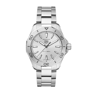  Shop Authentic Tag Heuer Aquaracer Professional 200 Quartz Silver Dial Silver Steel Strap Watch for Men - WBP1111.BA0627 - Luxxuri