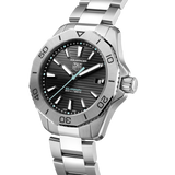  Shop Authentic Tag Heuer Aquaracer Professional 200 Solargraph Quartz Black Dial Silver Steel Strap Watch for Men - WBP1114.BA0000 - Luxxuri
