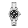  Shop Authentic Tag Heuer Aquaracer Professional 200 Quartz Black Dial Silver Steel Strap Watch for Women - WBP1410.BA0622 - Luxxuri