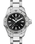  Shop Authentic Tag Heuer Aquaracer Professional 200 Quartz Black Dial Silver Steel Strap Watch for Women - WBP1410.BA0622 - Luxxuri