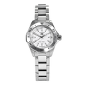  Shop Authentic Tag Heuer Aquaracer Professional 200 Quartz White Dial Silver Steel Strap Watch for Women - WBP1411.BA0622 - Luxxuri