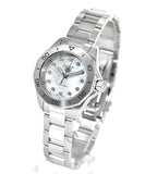  Shop Authentic Tag Heuer Aquaracer Professional 200 Quartz Diamond Mother of Pearl Dial Silver Steel Strap Watch for Women - WBP1416.BA0622 - Luxxuri