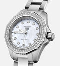  Shop Authentic Tag Heuer Aquaracer Professional 200 Quartz Diamond Mother of Pearl Dial Silver Steel Strap Watch for Women - WBP1417.BA0622 - Luxxuri