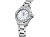  Shop Authentic Tag Heuer Aquaracer Professional 200 Quartz Diamond Mother of Pearl Dial Silver Steel Strap Watch for Women - WBP1417.BA0622 - Luxxuri