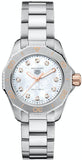  Shop Authentic Tag Heuer Aquaracer Professional 200 Quartz Diamonds White Dial Silver Steel Strap Watch for Women - WBP1450.BA0622 - Luxxuri