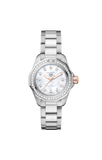  Shop Authentic Tag Heuer Aquaracer Professional 200 Quartz Diamonds Mother of Pearl Dial Silver Steel Strap Watch for Women - WBP1451.BA0622 - Luxxuri