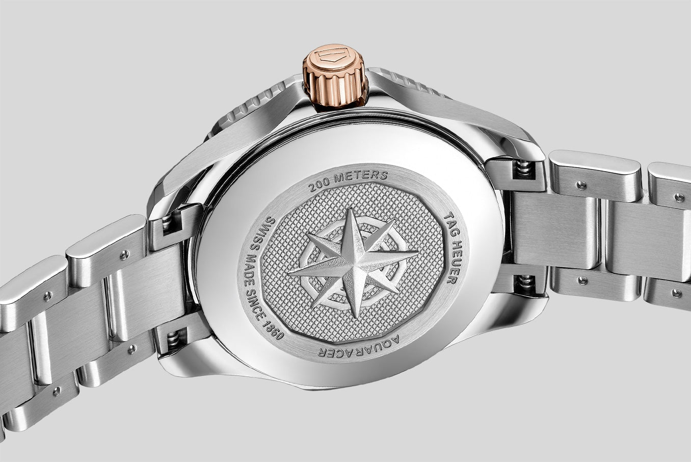  Shop Authentic Tag Heuer Aquaracer Professional 200 Quartz Diamonds Mother of Pearl Dial Silver Steel Strap Watch for Women - WBP1451.BA0622 - Luxxuri