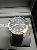  Shop Authentic Tag Heuer Aquaracer Professional 300 GMT Automatic Blue Dial Blue Rubber Strap Watch for Men - WBP2010.FT6198 - Luxxuri