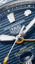  Shop Authentic Tag Heuer Aquaracer Professional 300 GMT Automatic Blue Dial Blue Rubber Strap Watch for Men - WBP2010.FT6198 - Luxxuri