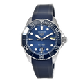  Shop Authentic Tag Heuer Aquaracer Professional 300 Automatic Blue Dial Blue Rubber Strap Watch for Men - WBP201B.FT6198 - Luxxuri