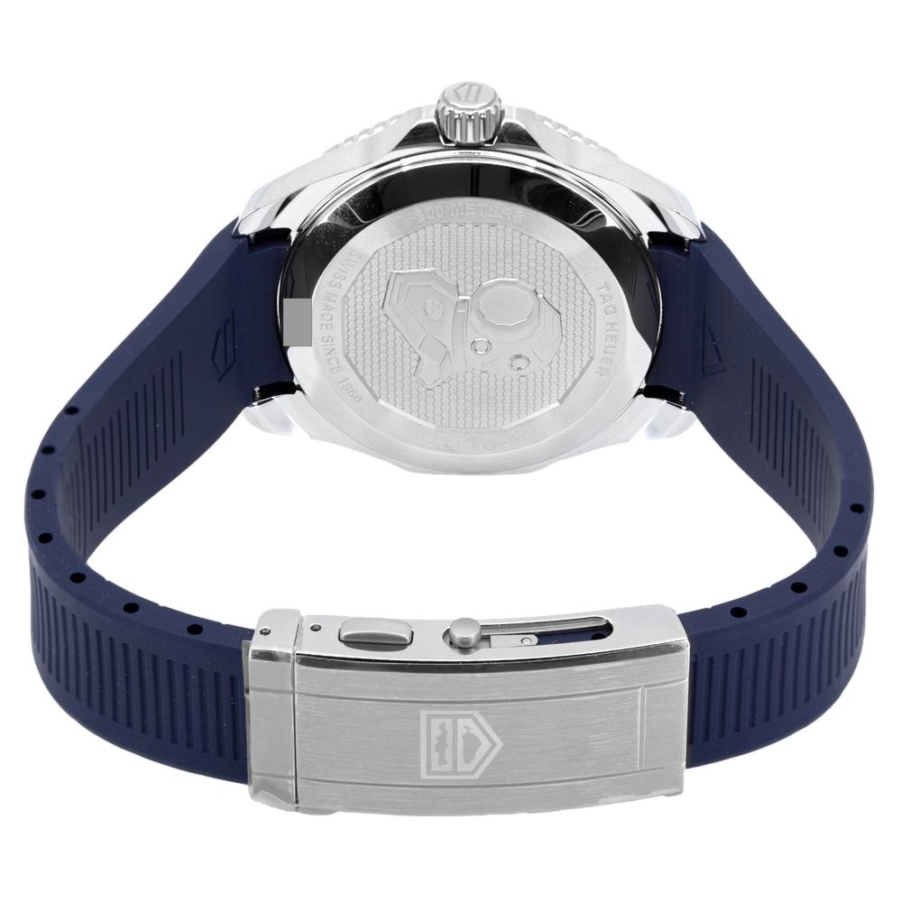  Shop Authentic Tag Heuer Aquaracer Professional 300 Automatic Blue Dial Blue Rubber Strap Watch for Men - WBP201B.FT6198 - Luxxuri