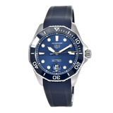  Shop Authentic Tag Heuer Aquaracer Professional 300 Automatic Blue Dial Blue Rubber Strap Watch for Men - WBP201B.FT6198 - Luxxuri
