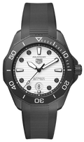  Shop Authentic Tag Heuer Aquaracer Professional 300 Automatic White Dial Black Rubber Strap Watch for Men - WBP201D.FT6197 - Luxxuri