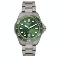  Shop Authentic Tag Heuer Aquaracer Professional 300 Automatic Green Dial Silver Steel Strap Watch for Men - WBP208B.BF0631 - Luxxuri