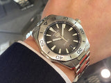  Shop Authentic Tag Heuer Aquaracer Professional 200 Automatic Black Dial Silver Steel Strap Watch for Men - WBP2110.BA0627 - Luxxuri