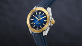  Shop Authentic Tag Heuer Aquaracer Professional 200 Automatic Blue Dial Blue Rubber Strap Watch for Men - WBP2150.FT6210 - Luxxuri