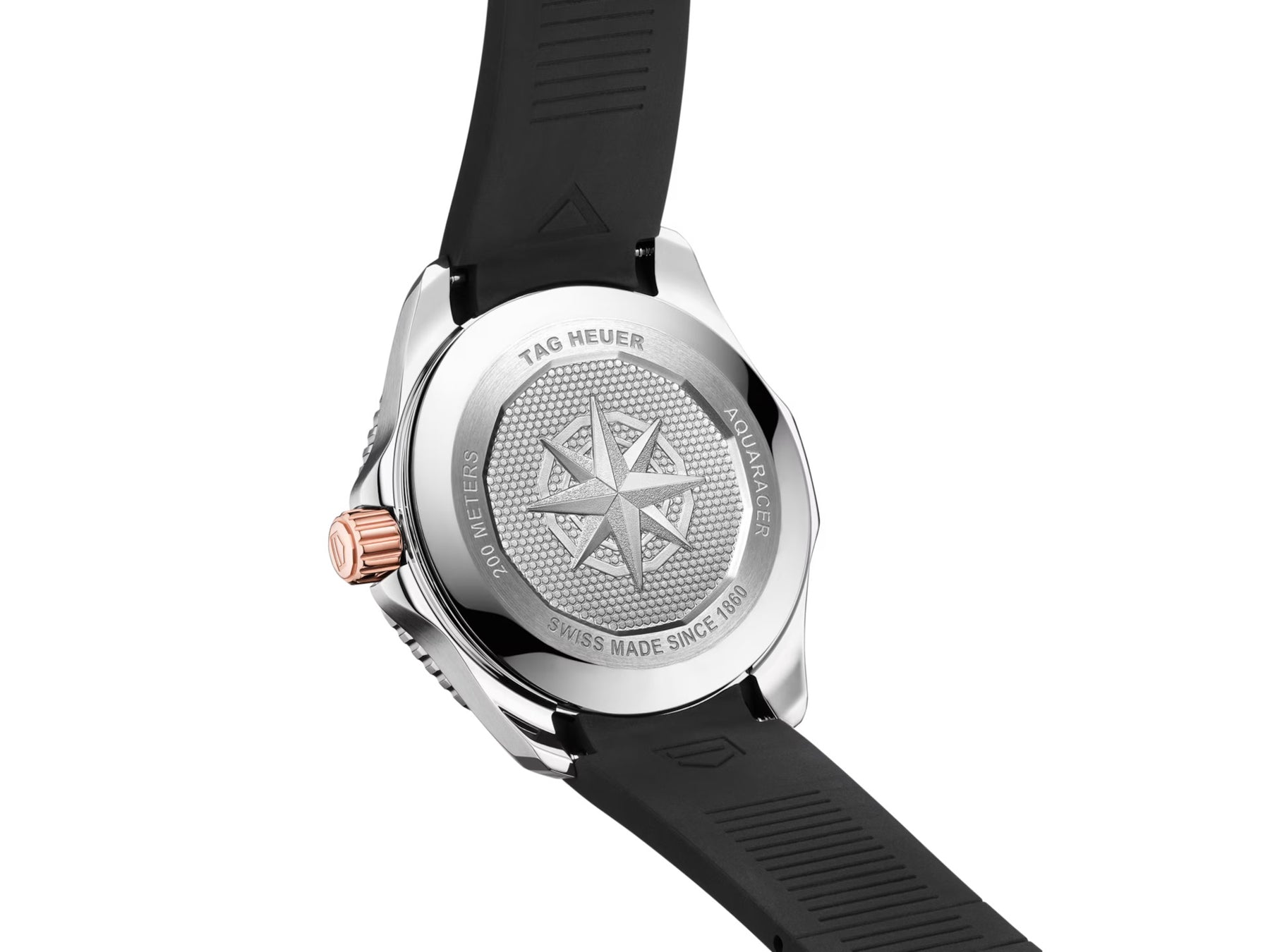  Shop Authentic Tag Heuer Aquaracer Professional 200 Automatic Black Dial Black Rubber Strap Watch for Men - WBP2151.FT6199 - Luxxuri