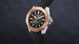  Shop Authentic Tag Heuer Aquaracer Professional 200 Automatic Black Dial Black Rubber Strap Watch for Men - WBP2151.FT6199 - Luxxuri