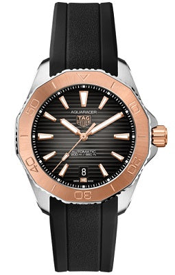  Shop Authentic Tag Heuer Aquaracer Professional 200 Automatic Black Dial Black Rubber Strap Watch for Men - WBP2151.FT6199 - Luxxuri