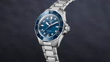  Shop Authentic Tag Heuer Aquaracer Professional 300 Automatic Diamonds Blue Dial Silver Steel Strap Watch for Women - WBP231B.BA0618 - Luxxuri