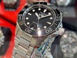  Shop Authentic Tag Heuer Aquaracer Professional 300 Automatic Black Dial Silver Steel Strap Watch for Women - WBP231D.BA0626 - Luxxuri