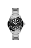  Shop Authentic Tag Heuer Aquaracer Professional 300 Automatic Black Dial Silver Steel Strap Watch for Women - WBP231D.BA0626 - Luxxuri