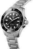 Shop Authentic Tag Heuer Aquaracer Professional 300 Automatic Black Dial Silver Steel Strap Watch for Women - WBP231D.BA0626 - Luxxuri