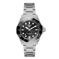  Shop Authentic Tag Heuer Aquaracer Professional 300 Automatic Black Dial Silver Steel Strap Watch for Women - WBP231D.BA0626 - Luxxuri