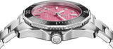  Shop Authentic Tag Heuer Aquaracer Professional 300 Automatic Diamonds Pink Dial Silver Steel Strap Watch for Women - WBP231J.BA0618 - Luxxuri