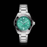  Shop Authentic Tag Heuer Aquaracer Professional 300 Automatic Diamonds Green Dial Silver Steel Strap Watch for Women - WBP231K.BA0618 - Luxxuri