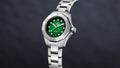  Shop Authentic Tag Heuer Aquaracer Professional 200 Automatic Diamond Green Dial Silver Steel Strap Watch for Women - WBP2415.BA0622 - Luxxuri