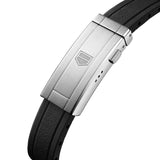  Shop Authentic Tag Heuer Aquaracer Professional 200 Automatic Diamonds Black Dial Black Rubber Strap Watch for Women - WBP2451.FT6200 - Luxxuri