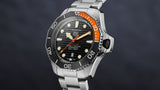  Shop Authentic Tag Heuer Aquaracer Professional 1000 Superdiver Automatic Black Dial Silver Steel Strap Watch for Men - WBP5A8A.BF0619 - Luxxuri