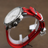  Shop Authentic Tissot Quickster Chronograph NBA Chicago Bulls White Dial Red NATO Strap Watch For Men - T095.417.17.037.04 - Luxxuri