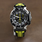  Shop Authentic Tissot T Race Thomas Luthi Chronograph Grey Dial Black Rubber Strap Watch For Men - T092.417.27.067.00 - Luxxuri