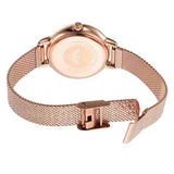  Shop Authentic Emporio Armani Gianni T Bar Silver Dial Rose Gold Mesh Bracelet Watch For Women - AR1956 - Luxxuri